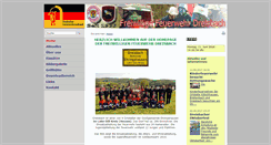 Desktop Screenshot of ffw-dreisbach.de