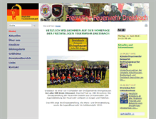 Tablet Screenshot of ffw-dreisbach.de